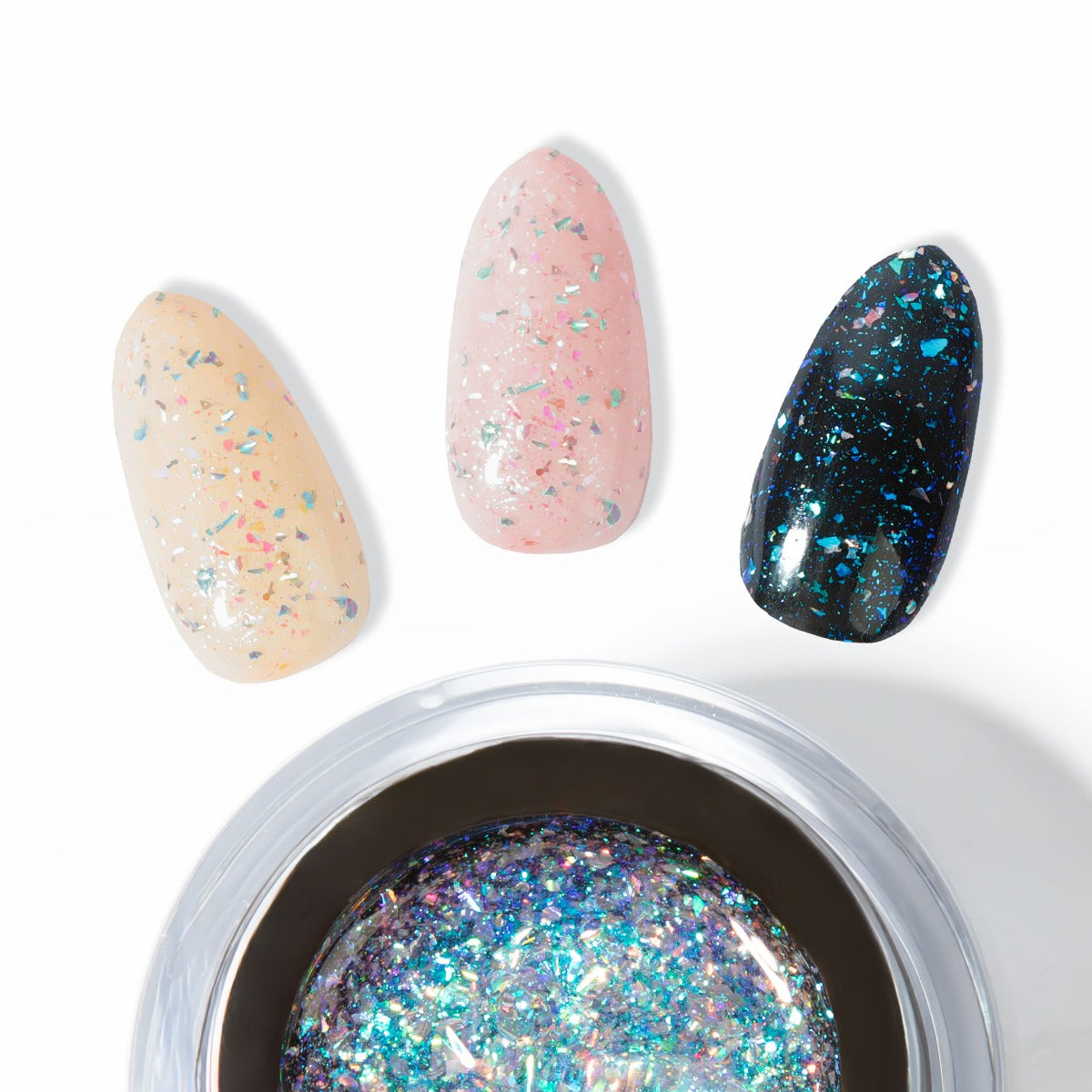 Emmi-Nail No-File Glitter Builder Gel -004- 5ml