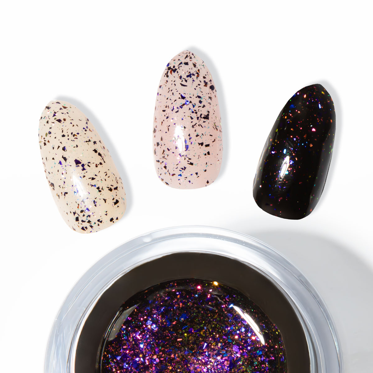 Emmi-Nail No-File Glitter Builder Gel -005- 5ml