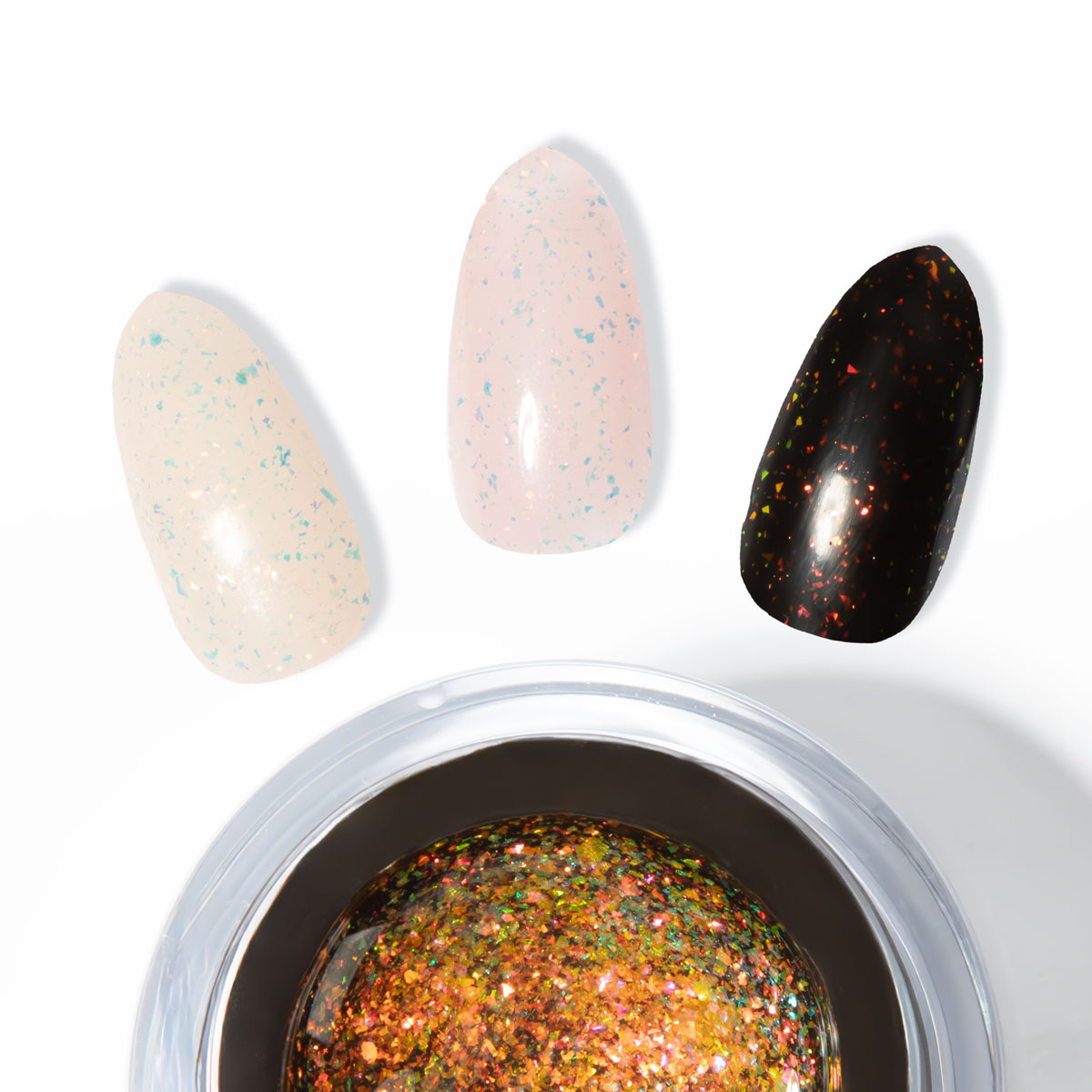 Emmi-Nail No File Glitter Builder Gel -006- 5ml
