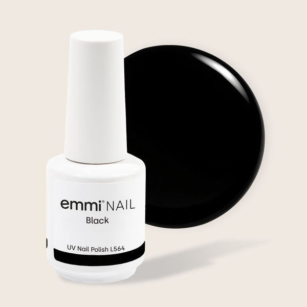 emmi Shellac UV-Lack Black 15ml | L564