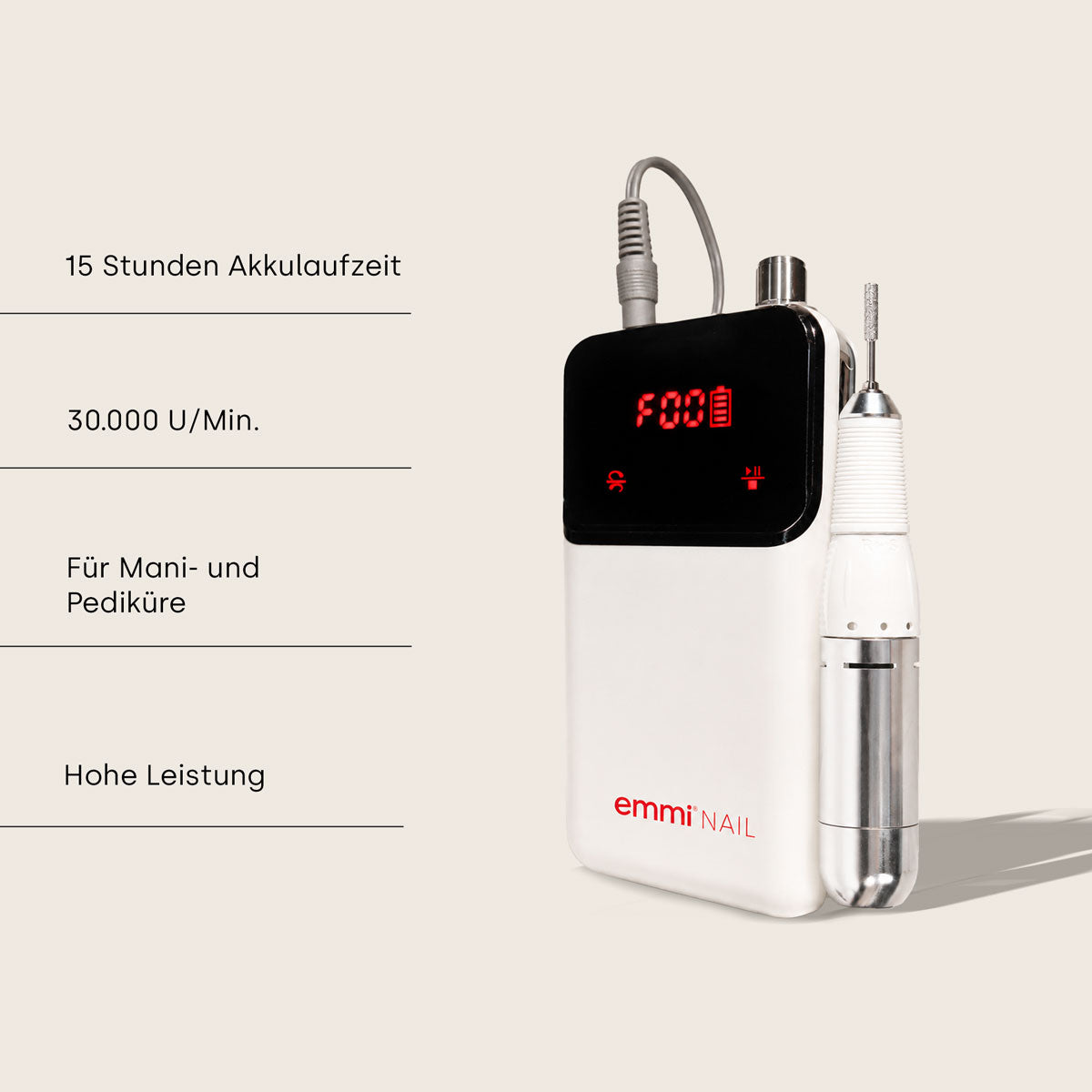 Fräser Quick 4 AKKU - 30.000 U/Min.
