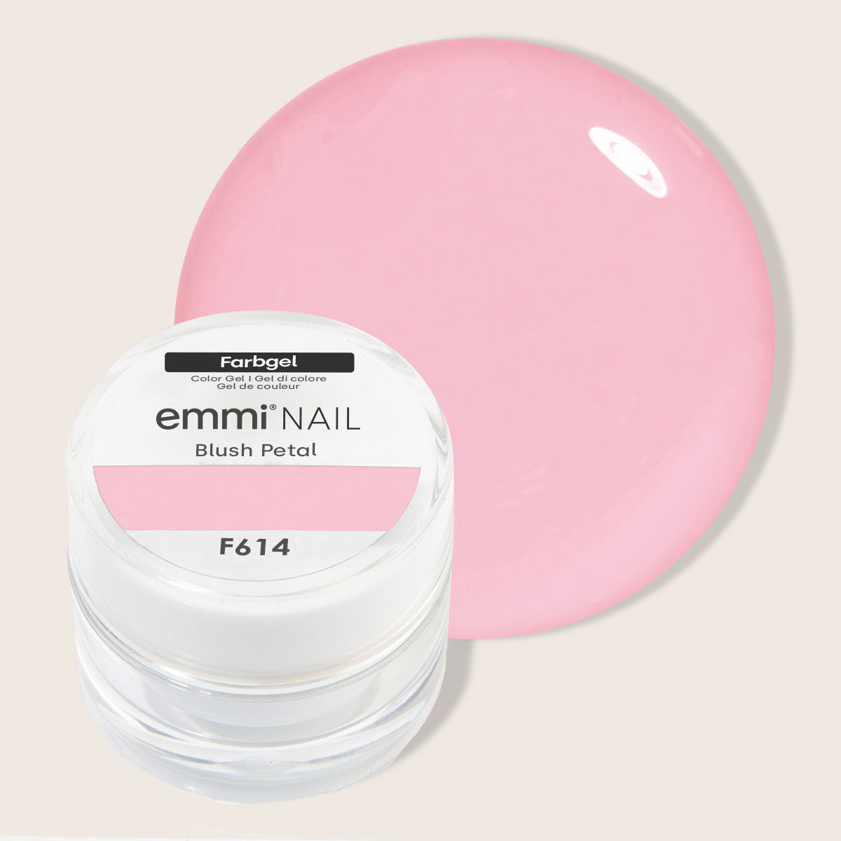Emmi-Nail Gel UV couleur Blush Petal 5ml -F614-