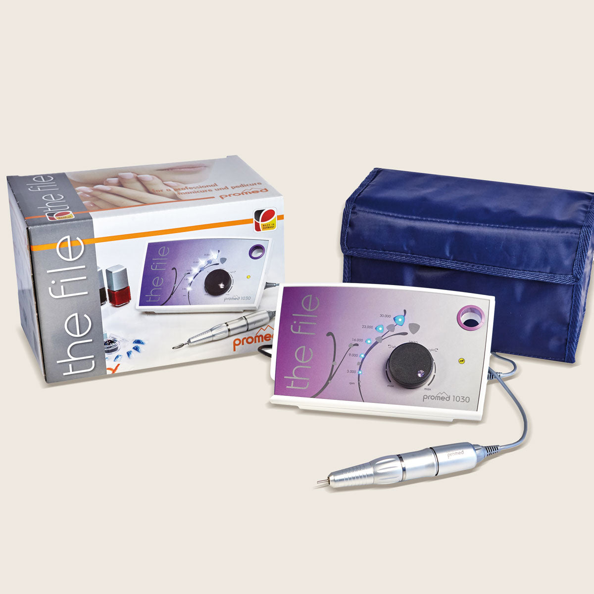 Promed The File 1030 Appareil sur pied - 30 000 tr/min.