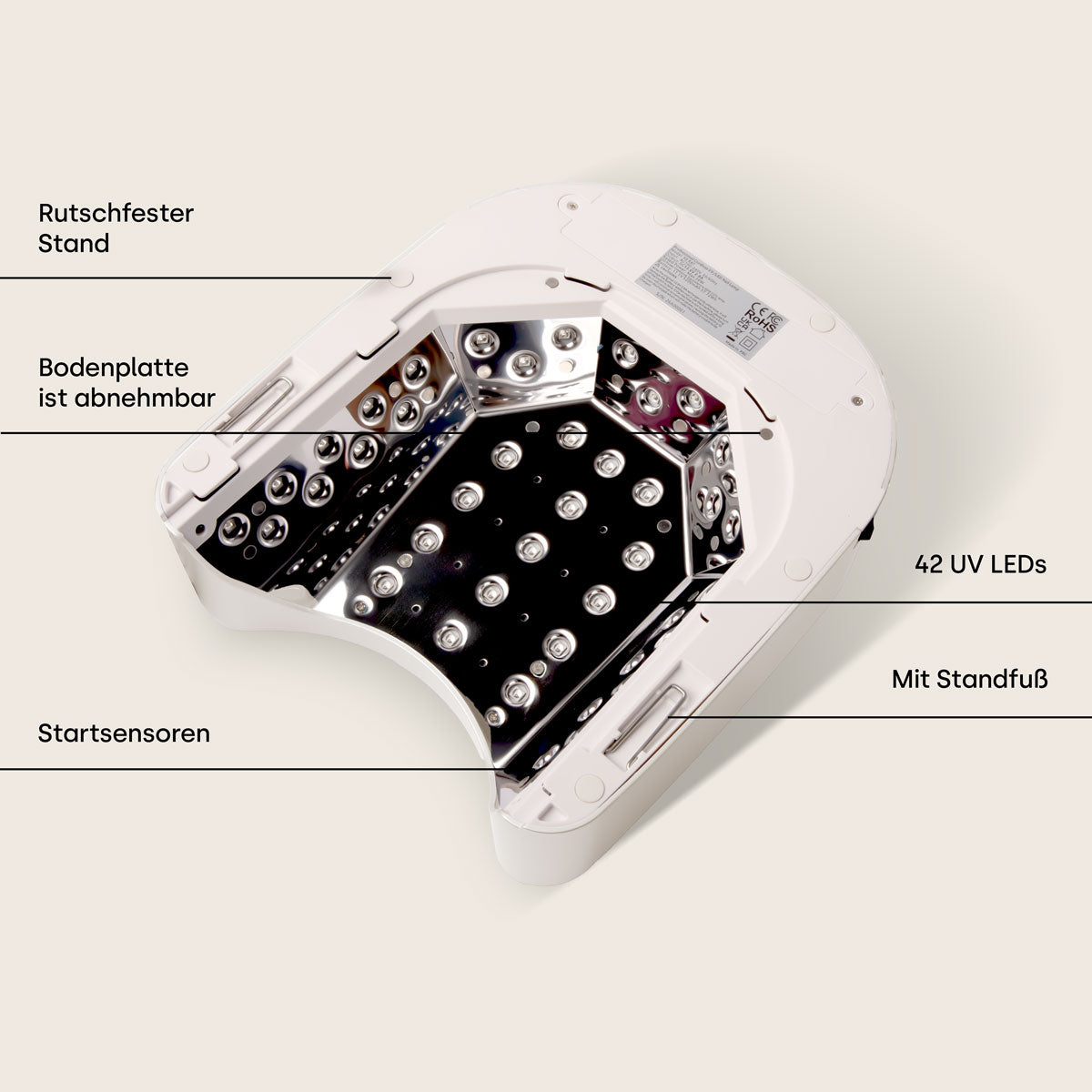 Lampe à ongles Emmi Power 68 UV/LED *blanc*