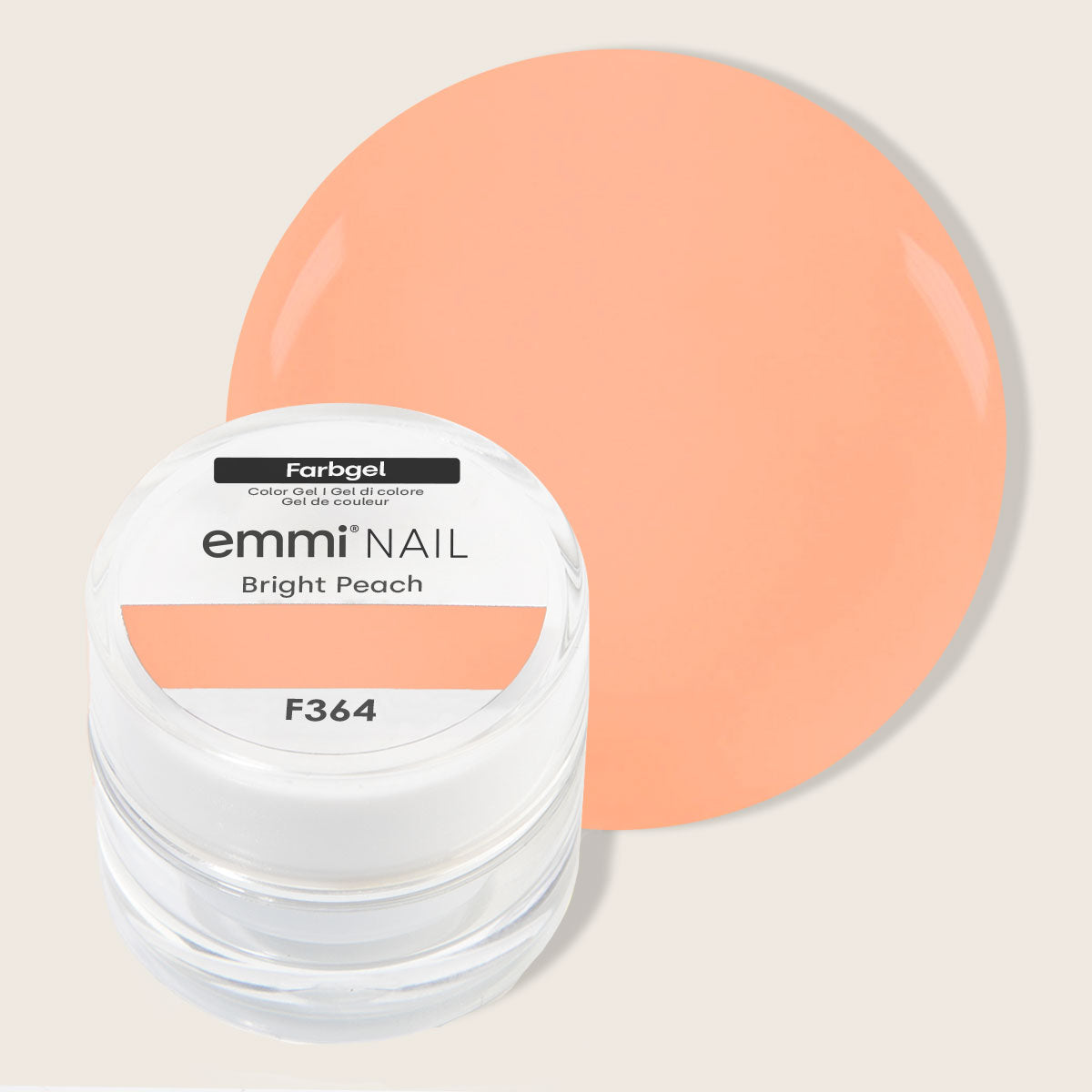 Emmi-Nail Farbgel Bright Peach 5ml -F364-