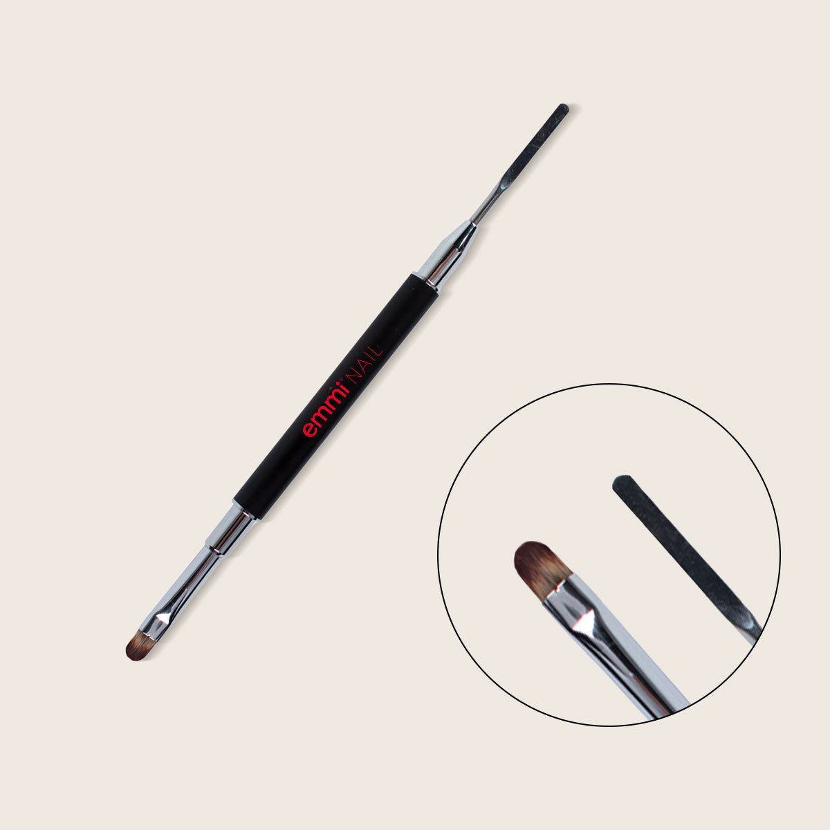 Emmi-Nail 2in1 Gel Pinsel mit Spatel