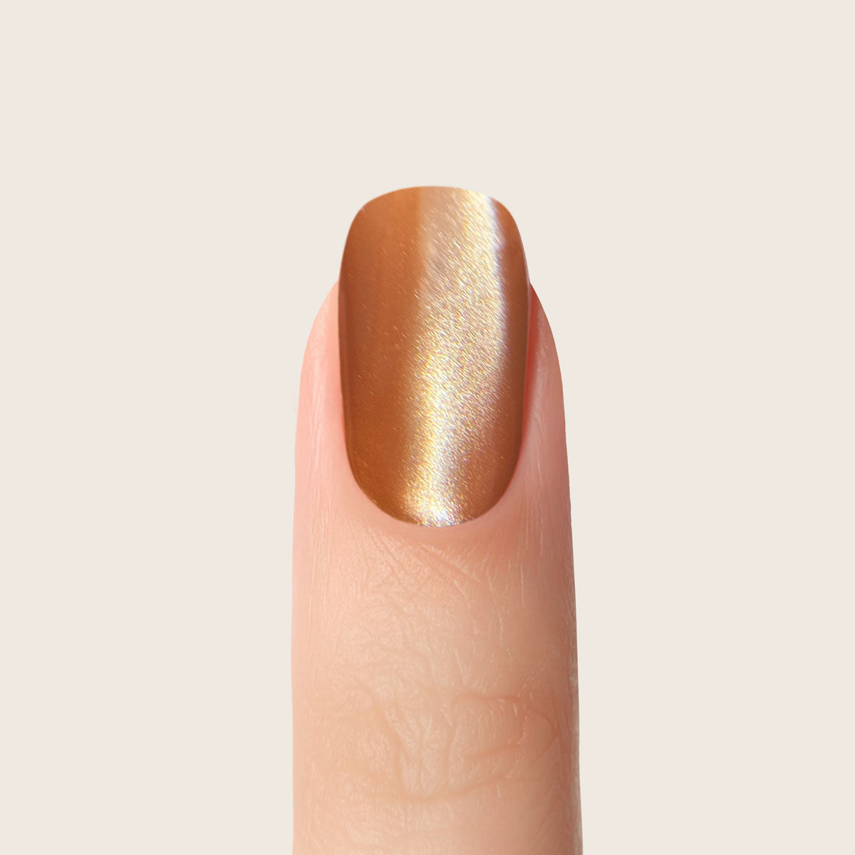 Shellac UV/LED Polish Magic Cat Eye Copper Shine -L593-
