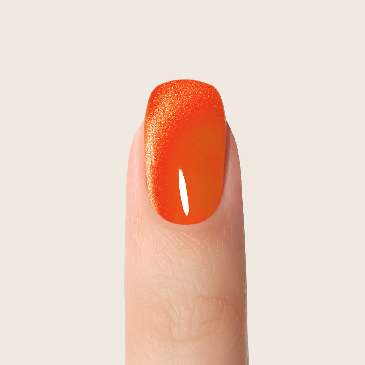 Shellac UV/LED-Lack Magic Cat Eye Neon Coral -L600-