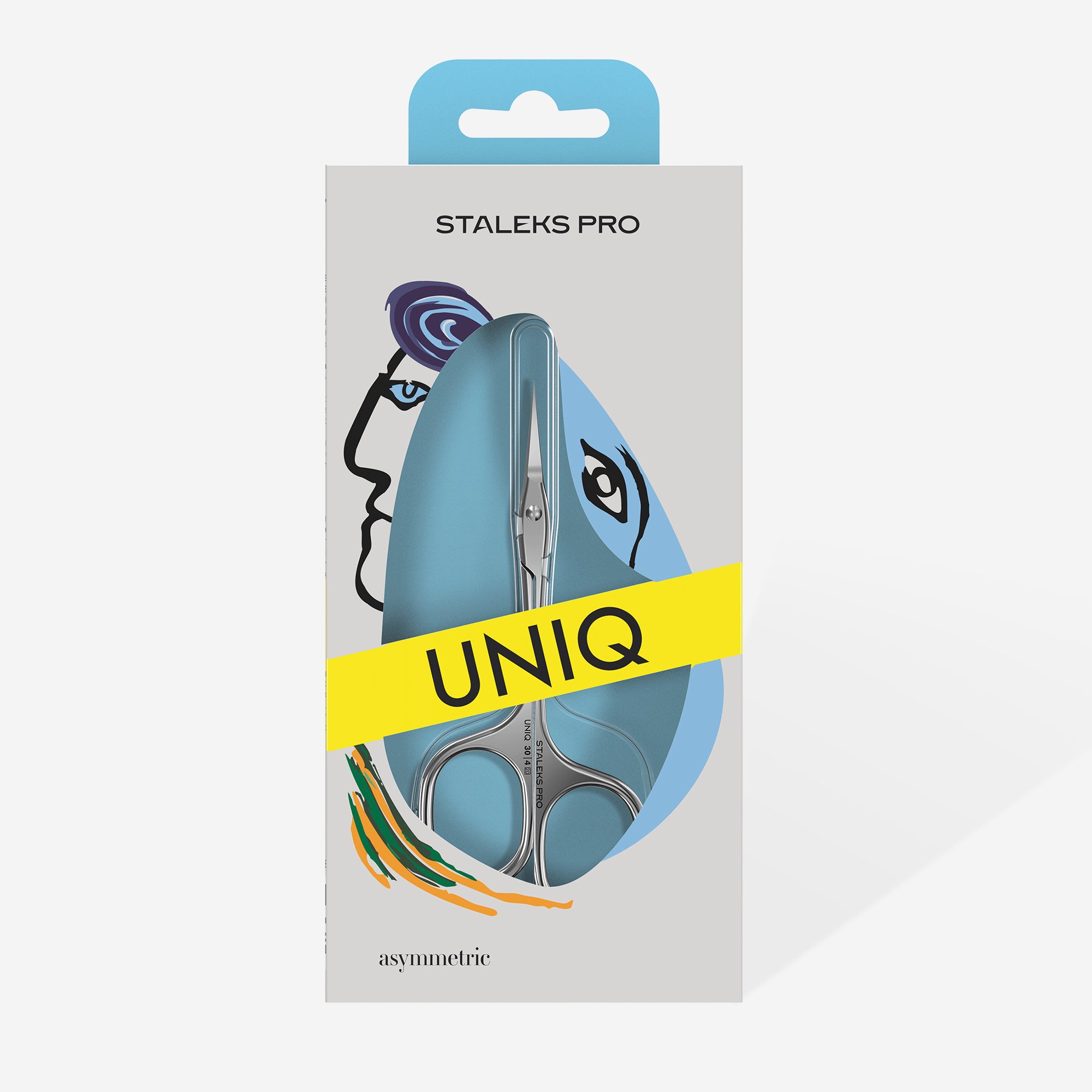 Staleks Professionelle Nagelhautschere "Asymmetric" UNIQ 30 TYPE 4