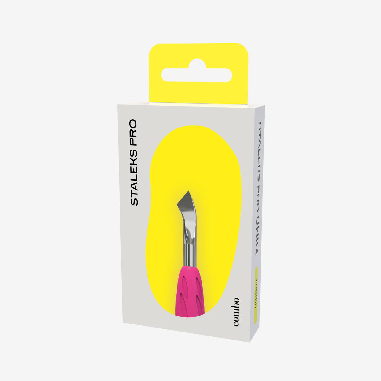 Manche partie de la spatule Staleks Combo UNIQ 14, lame courbée