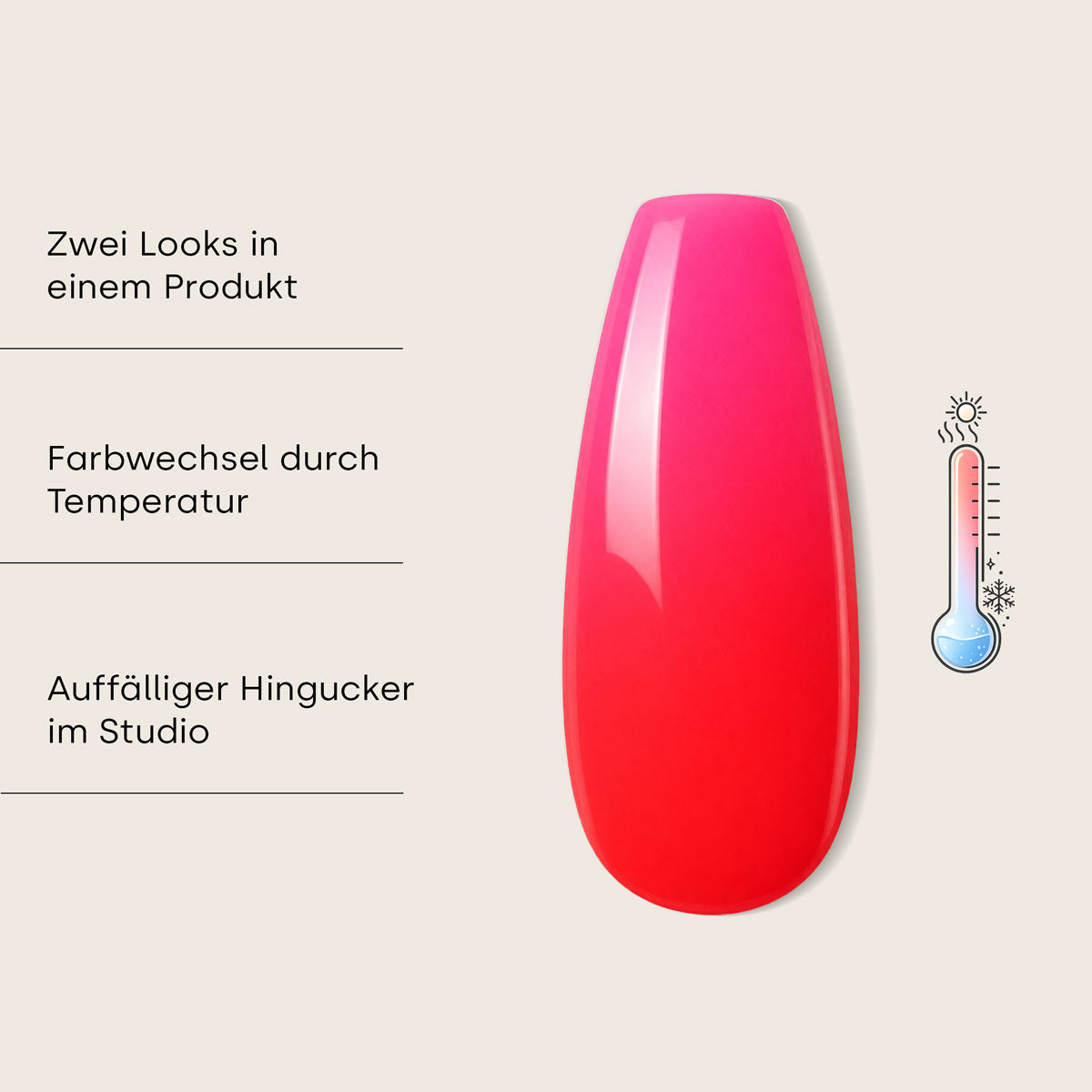 Emmi-Nail Shellac Thermo Cherry Heat -L604-