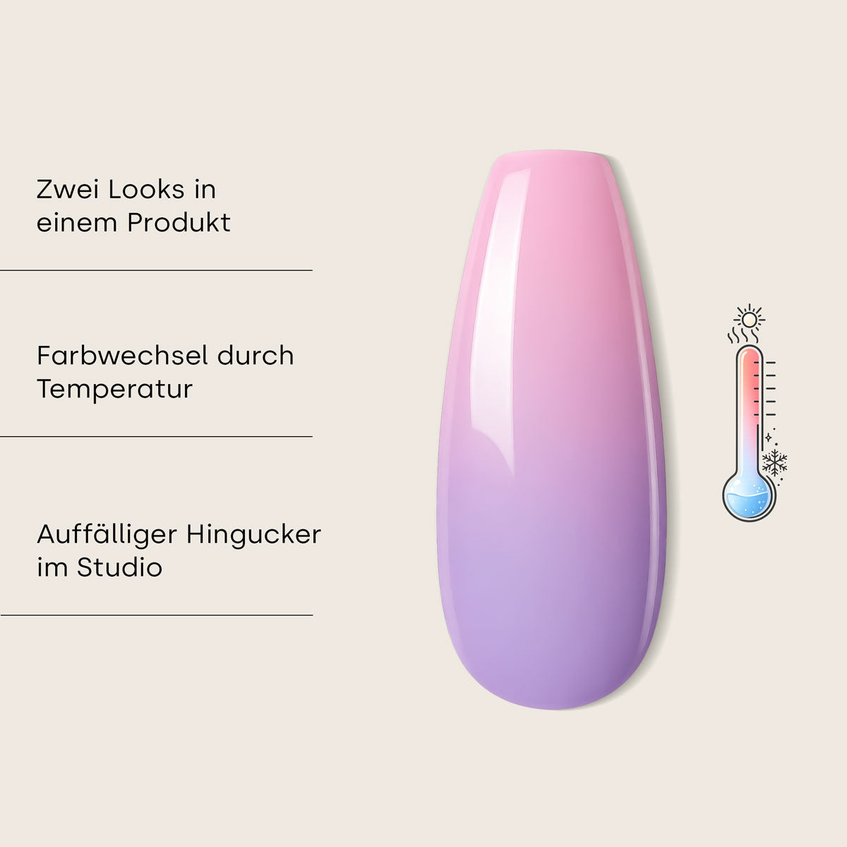 Emmi-Nail Shellac Thermo Lilac Shift -L605-