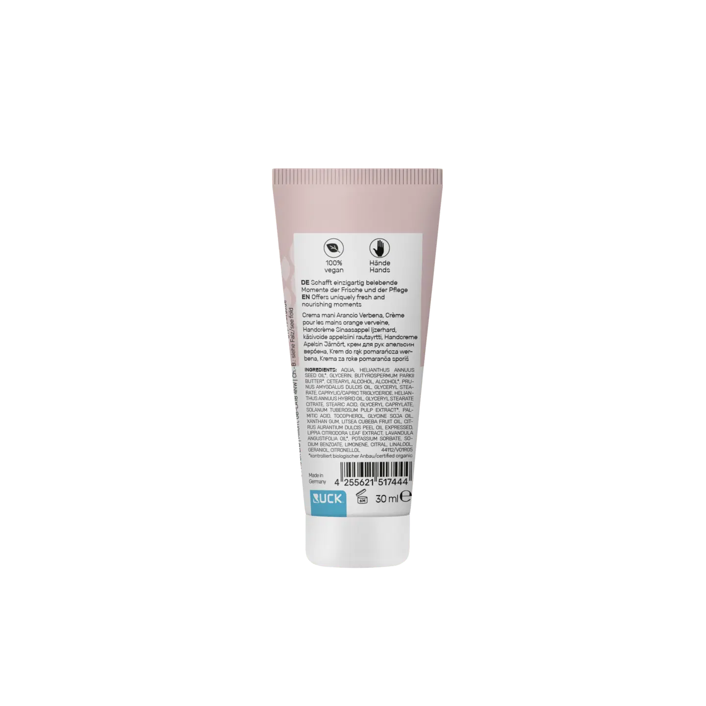 RUCK peclavus Hand Cream Orange Verbena