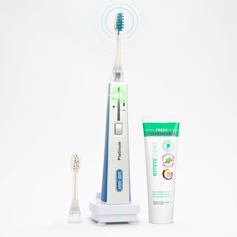 Emmi-dent Ultraschallzahnbürste Platinum Blau