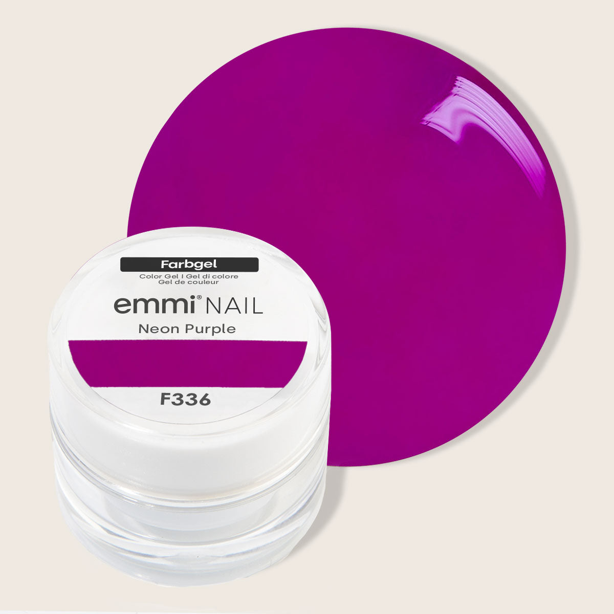 Emmi-Nail Farbgel Neon Purple 5ml -F336-