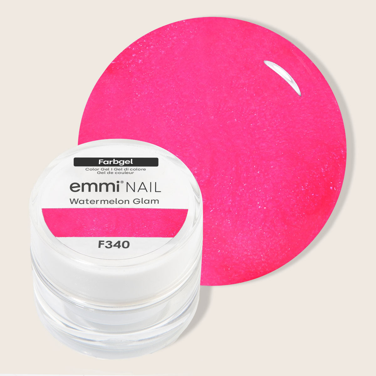 Emmi-Nail Farbgel Watermelon Glam 5ml -F340-