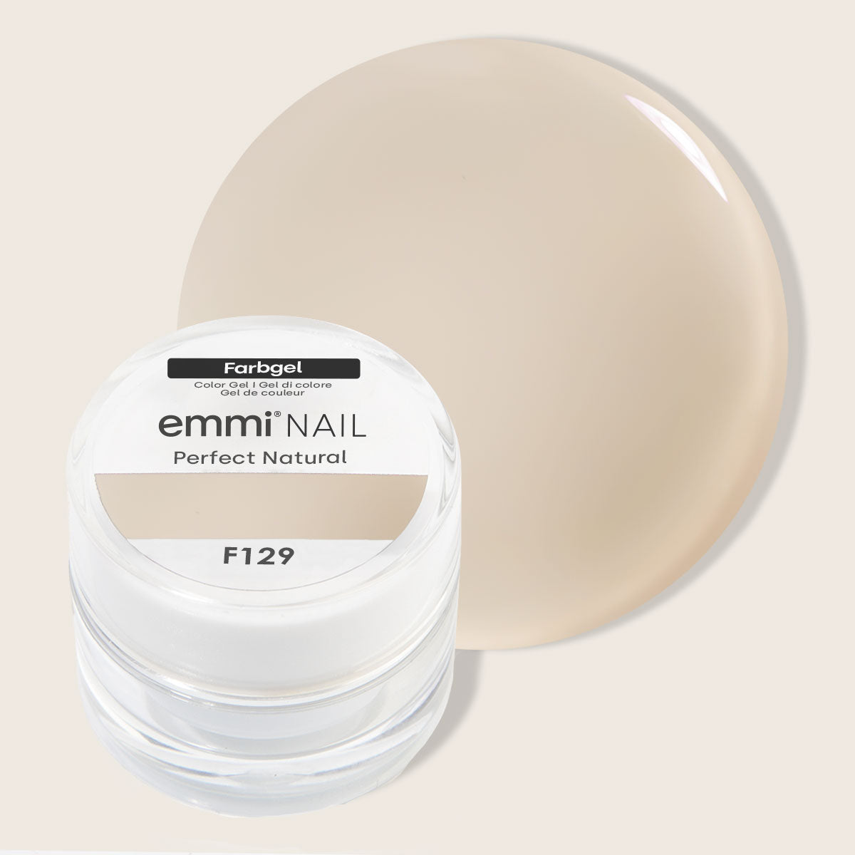 Gel de couleur Emmi-Nail Perfect Natural 5 ml -F129-
