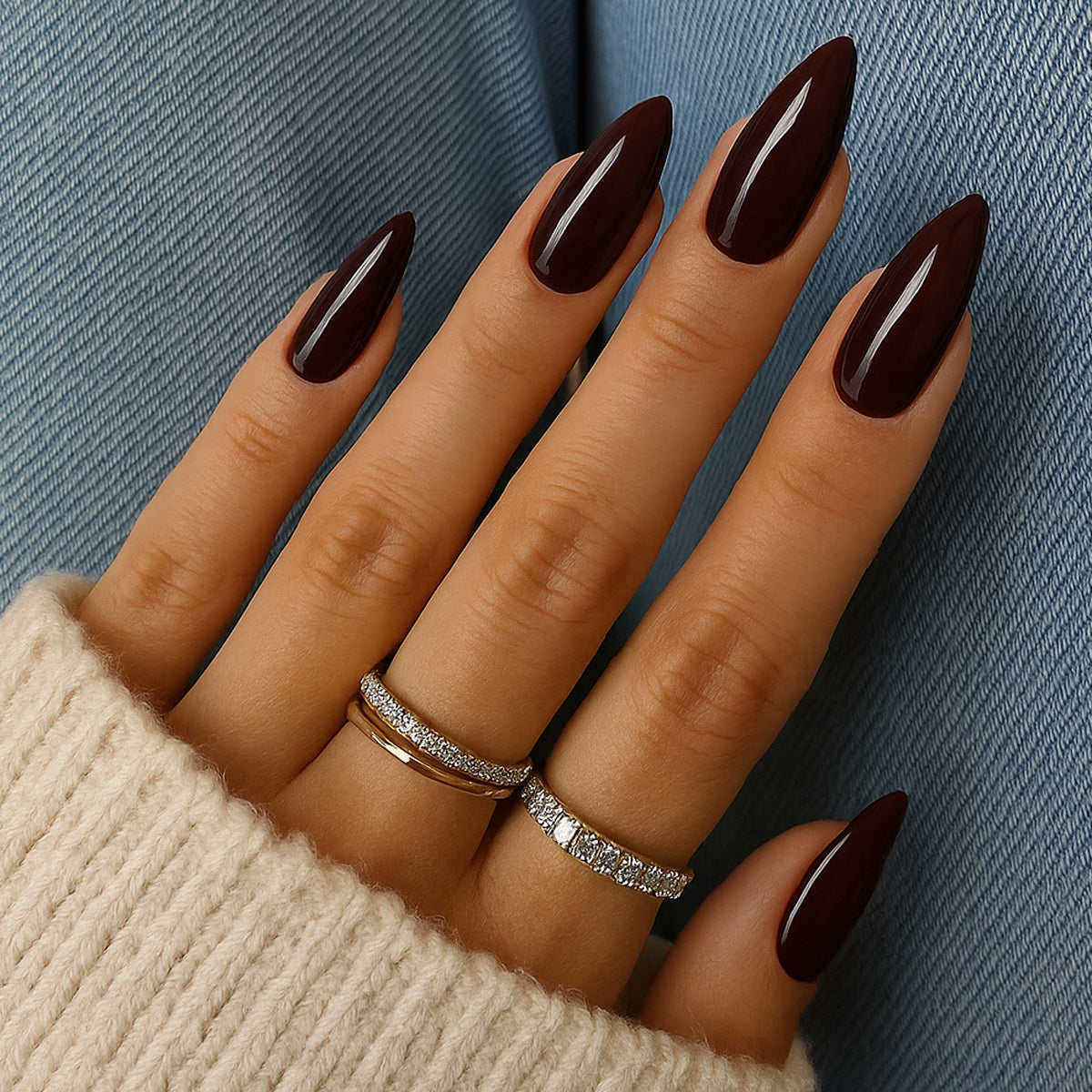 Gel brillant pour ongles Emmi Rouge Vampire 5 ml -F228-