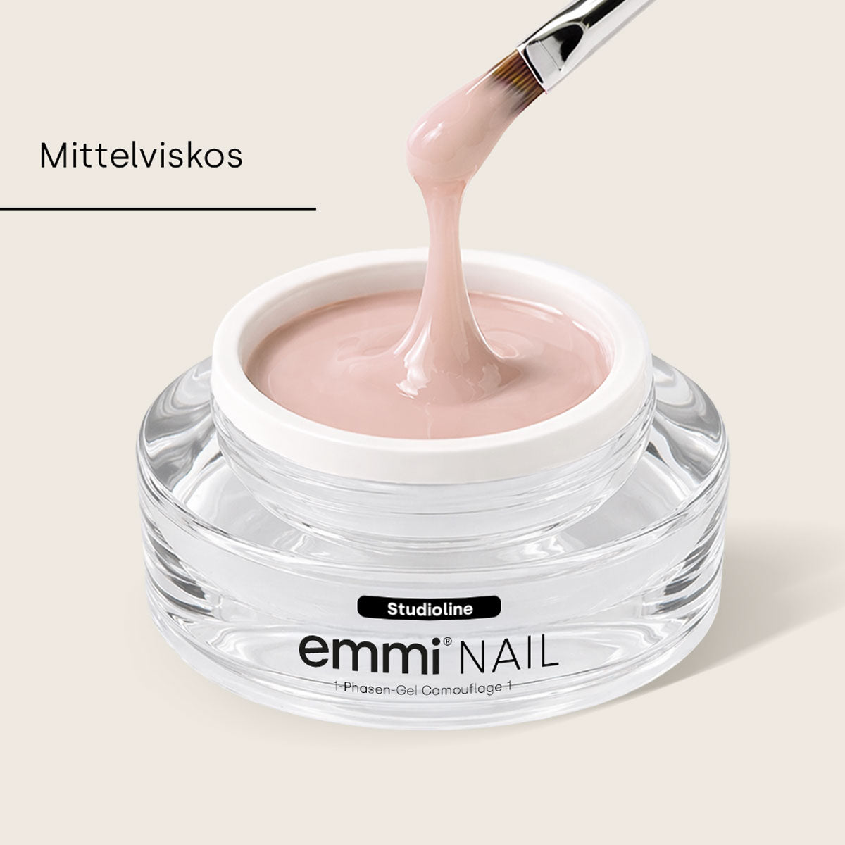 Emmi-Nail Studioline 1-Phasen-Gel Camouflage -1- 15ml