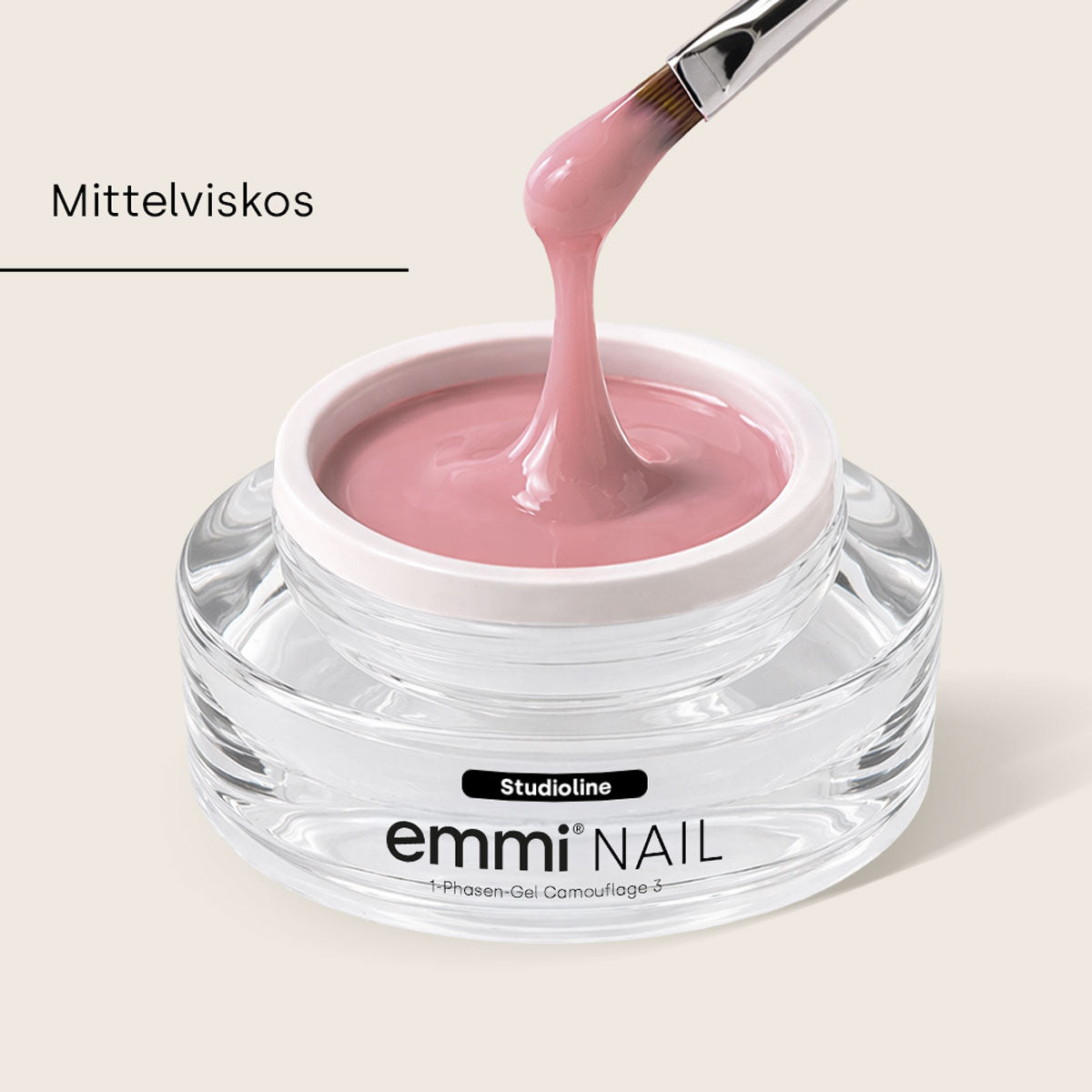 Emmi-Nail Studioline 1-Phasen-Gel Camouflage -3- 15ml