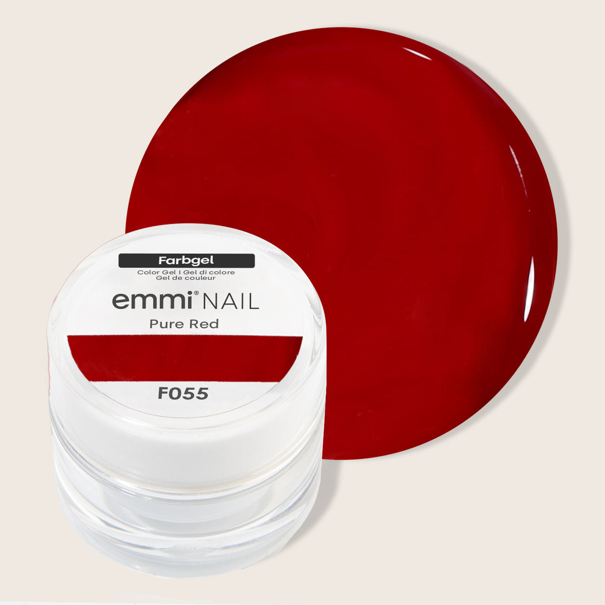 Emmi-Nail Farbgel Pure Red 5ml -F055-