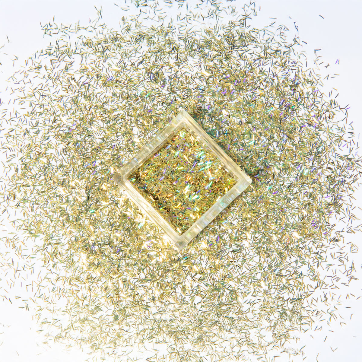 Effekt-Flitter gold