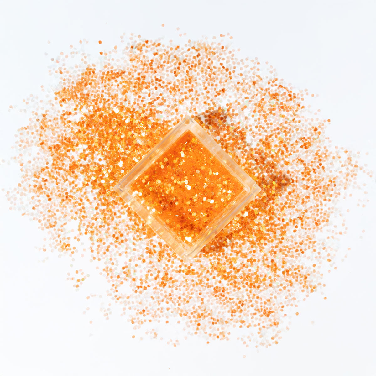 Effekt-Paillettenglitter orange