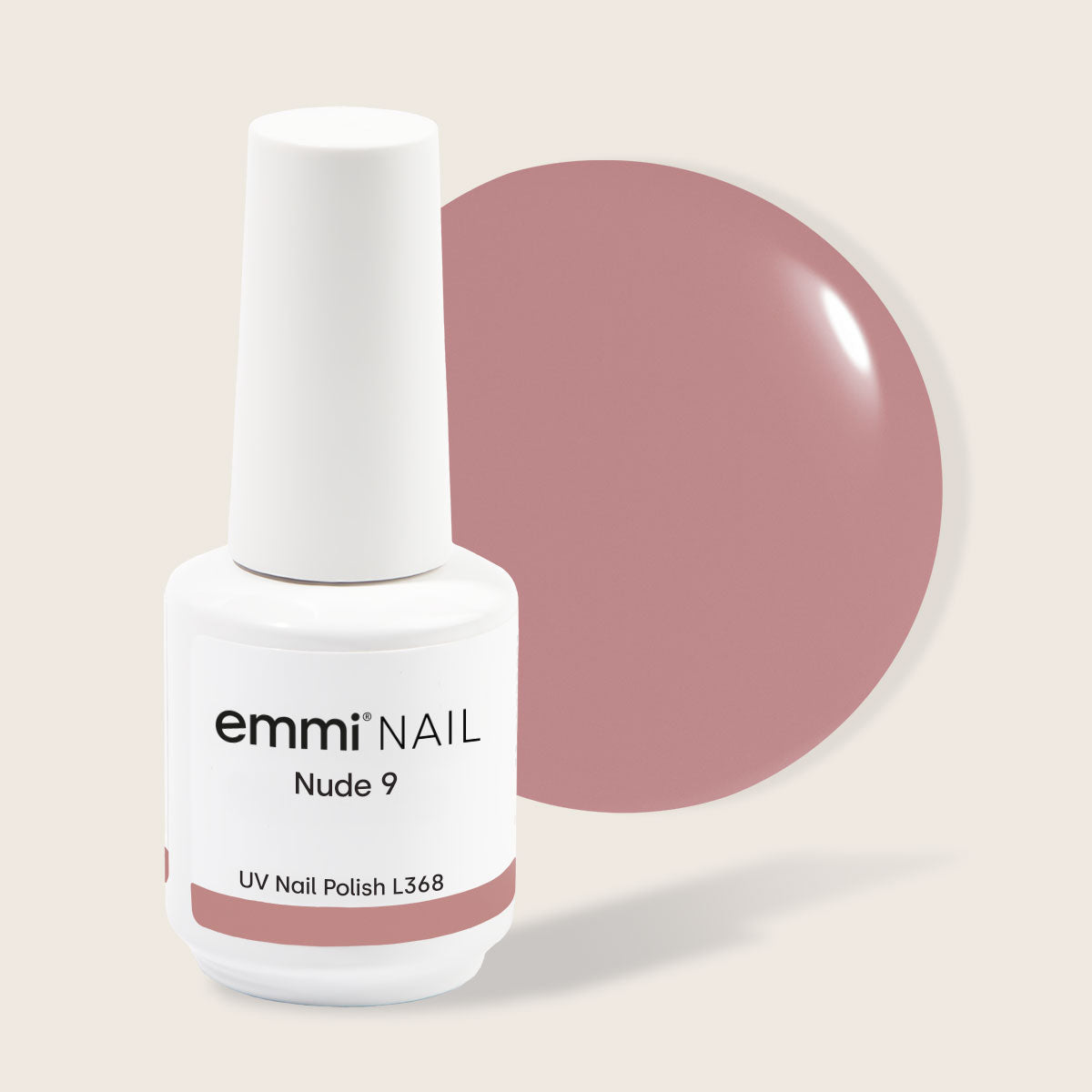Shellac UV Polish Nude 9 15ml -L368-