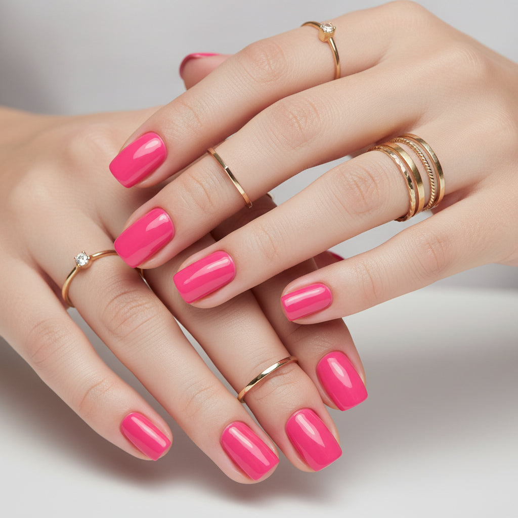 Emmi-Nail Quickie Fuchsia Néon 3en1 -L399- 