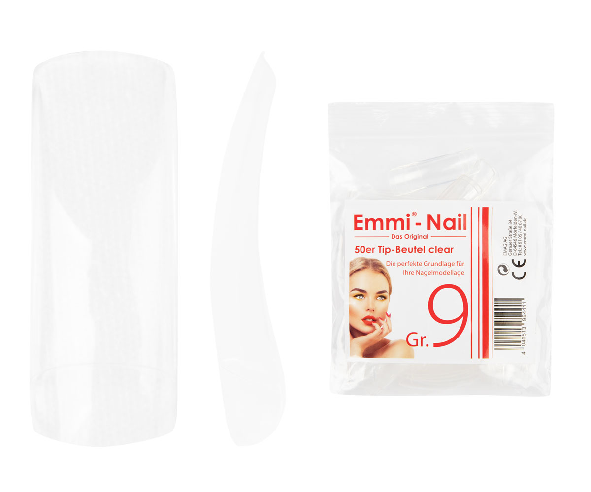 Tip-Beutel Clear 50St., Gr. 9