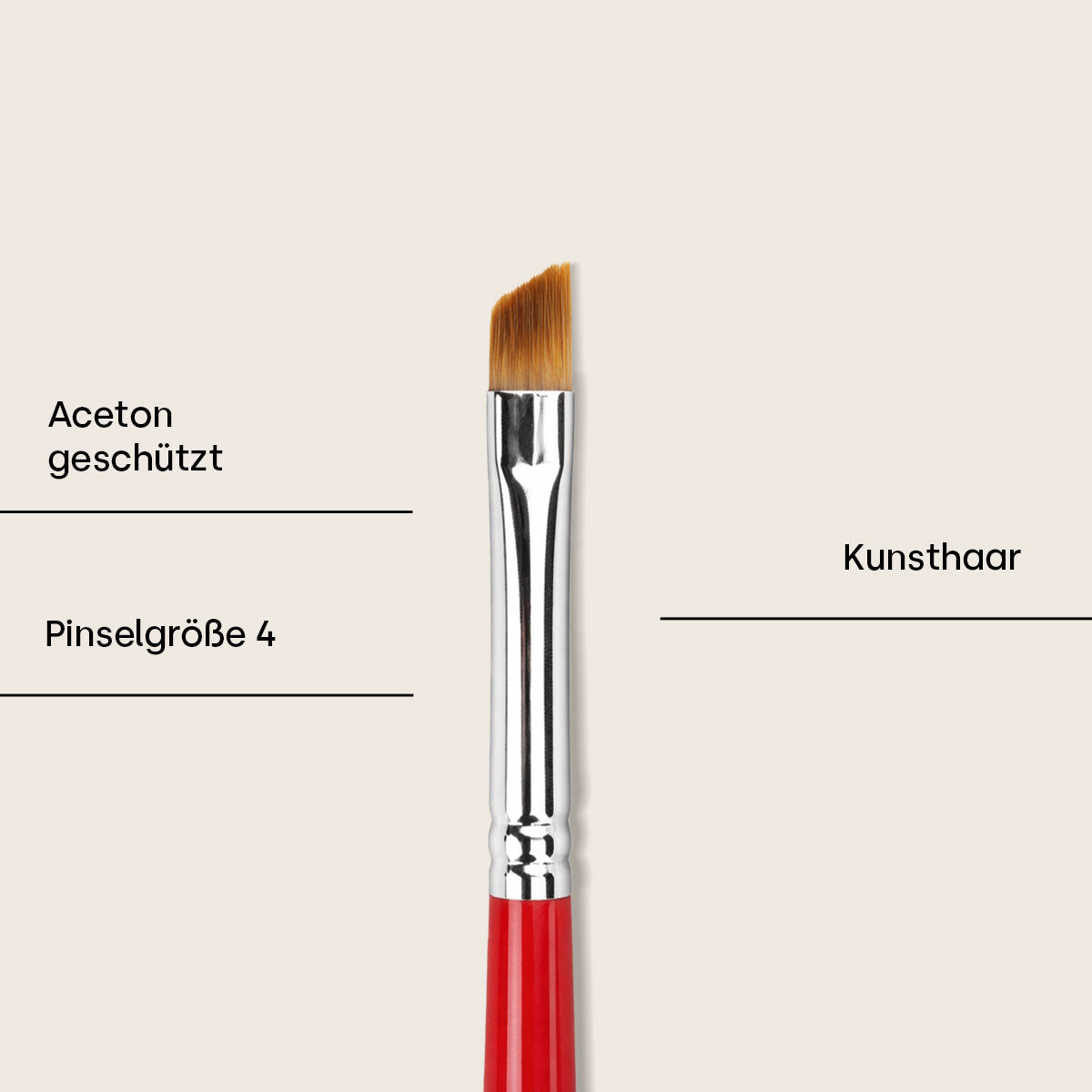 Emmi nail gel brush size. 4 French 