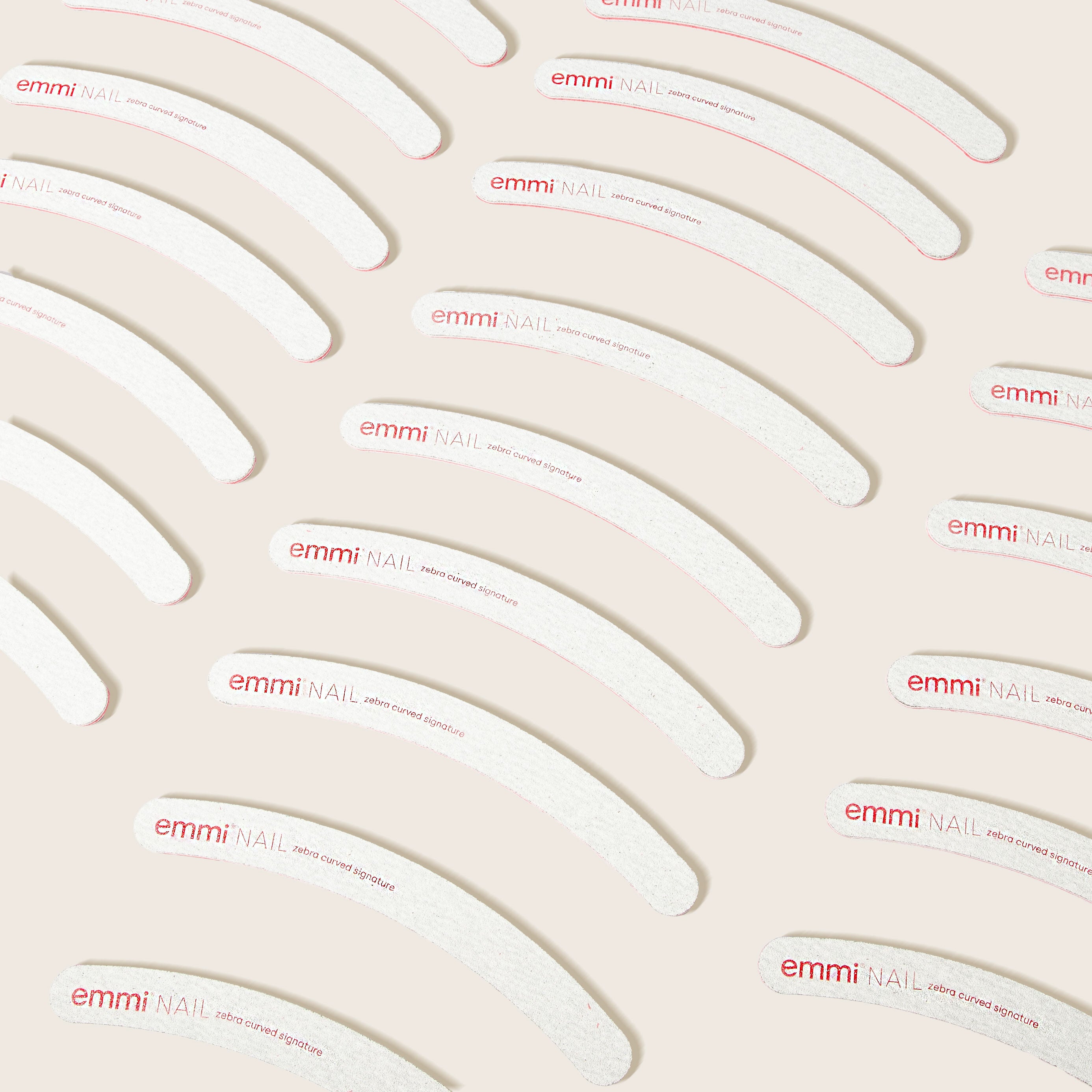 Ergonomic file zebra curved signature 100/180 (pack of 50)