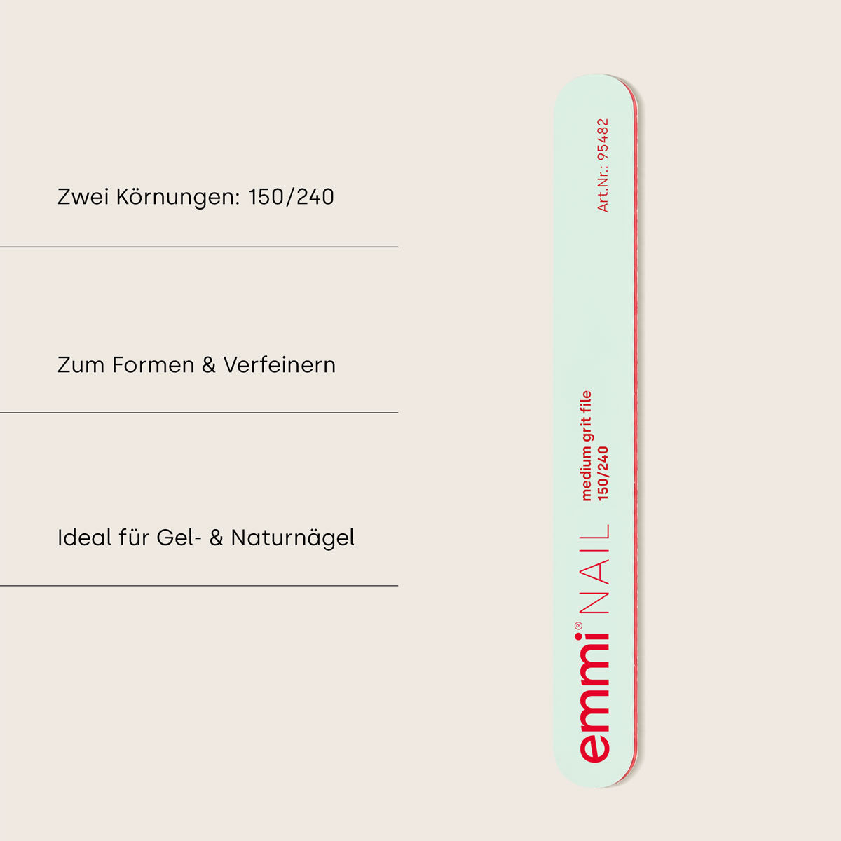 Profi-Feile medium grit file 150/240