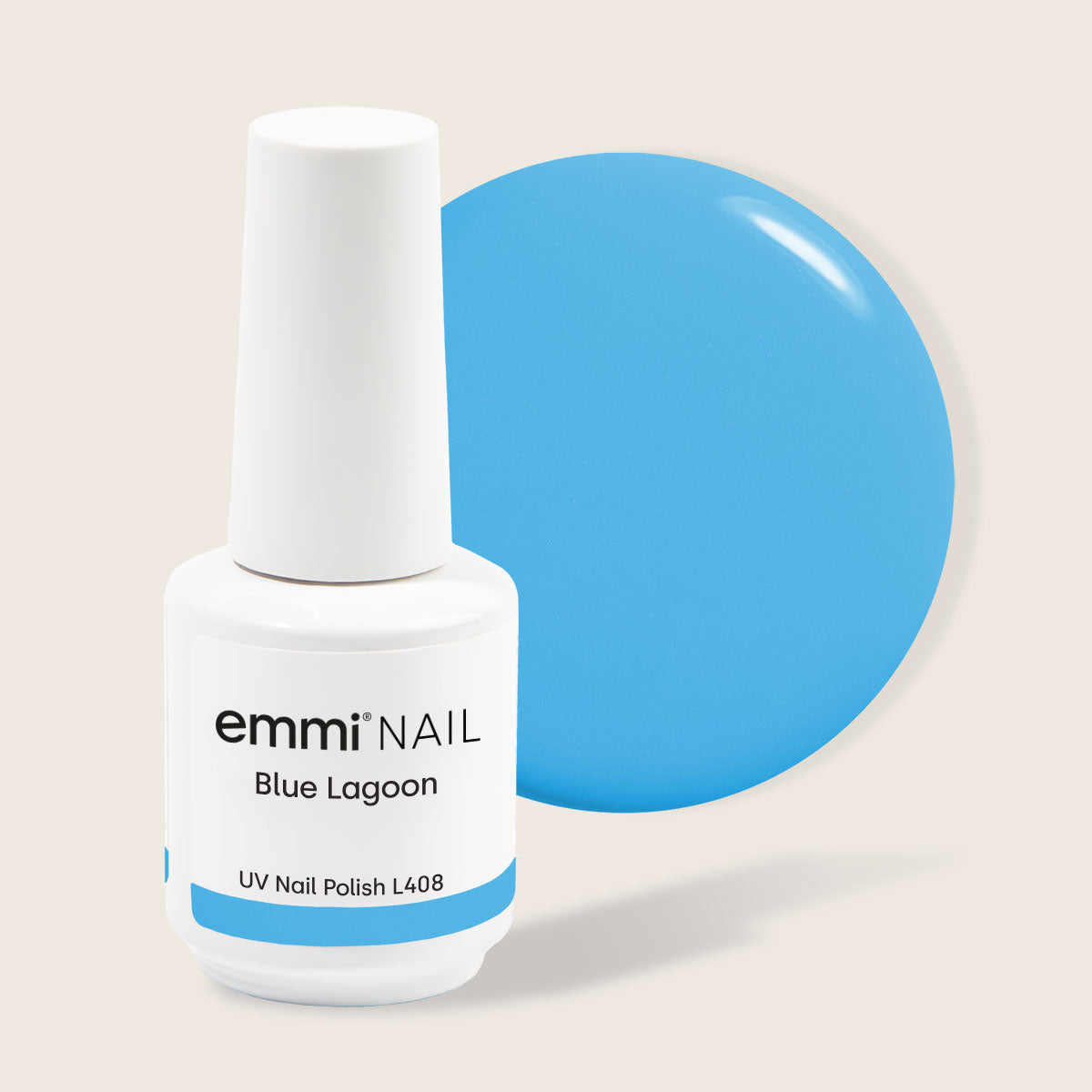 Shellac UV Polish Blue Lagoon 15ml -L408-