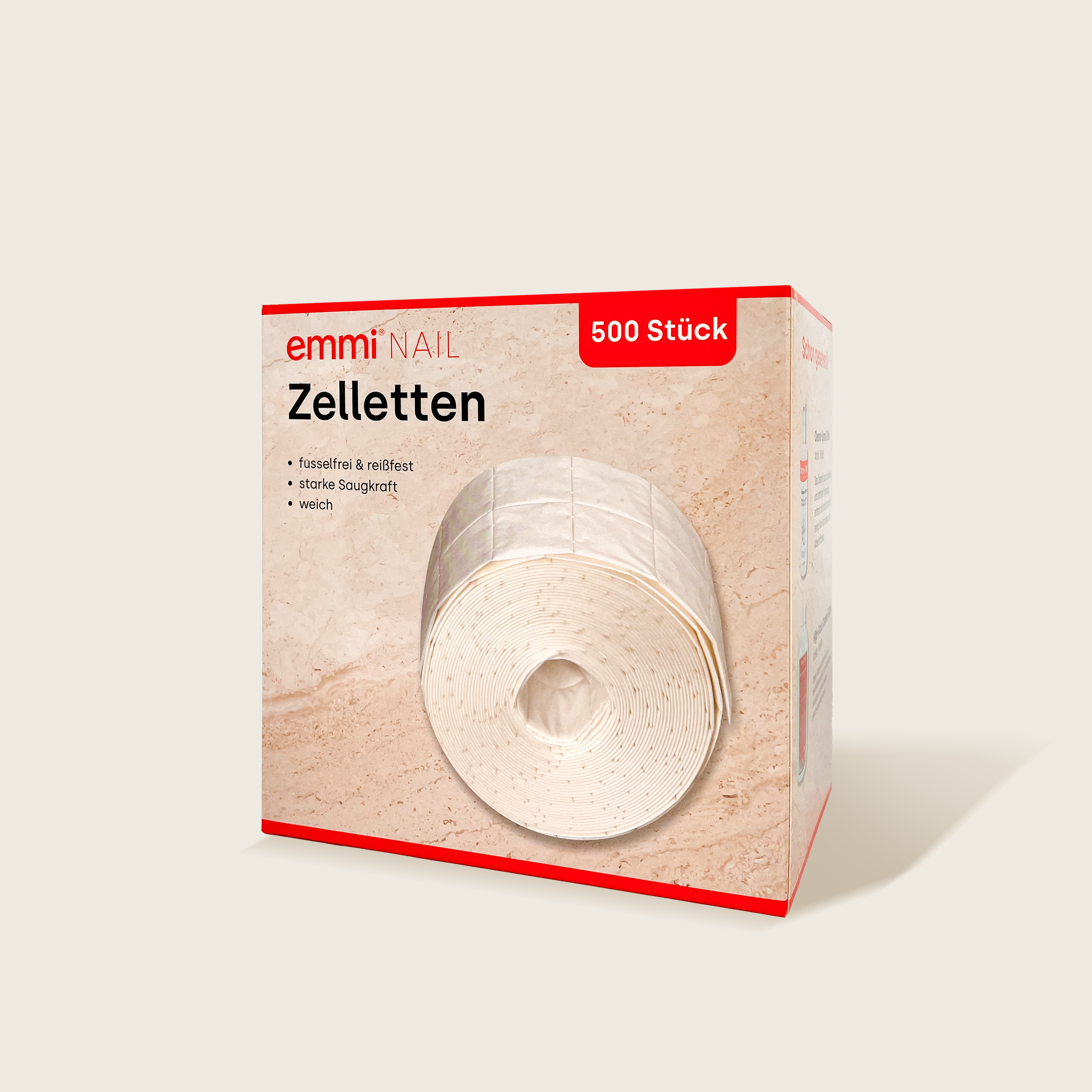 Emmi-Nail Zelletten 500Stk. + Cleaner 500ml Set