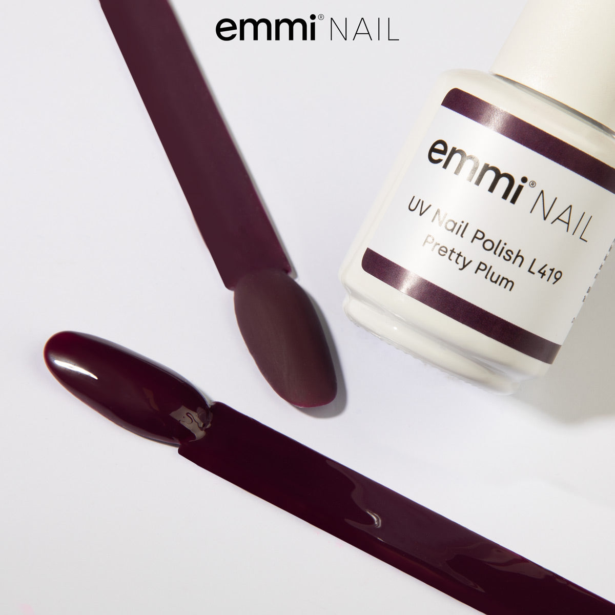 Shellac UV Polish Pretty Plum 15ml -L419- 