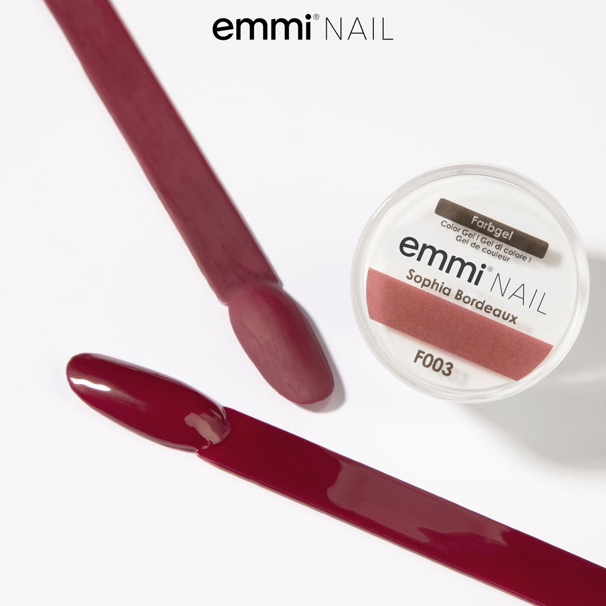 Emmi-Nail Color Gel Sophia Bordeaux 5ml -F003- 