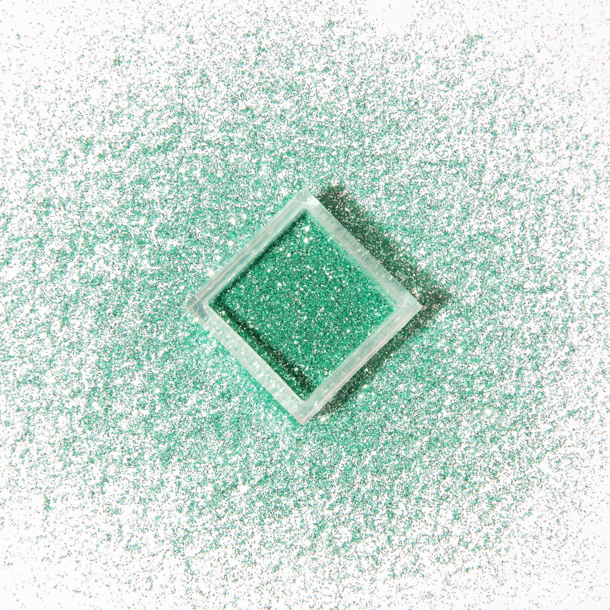 Glitterpuder mint