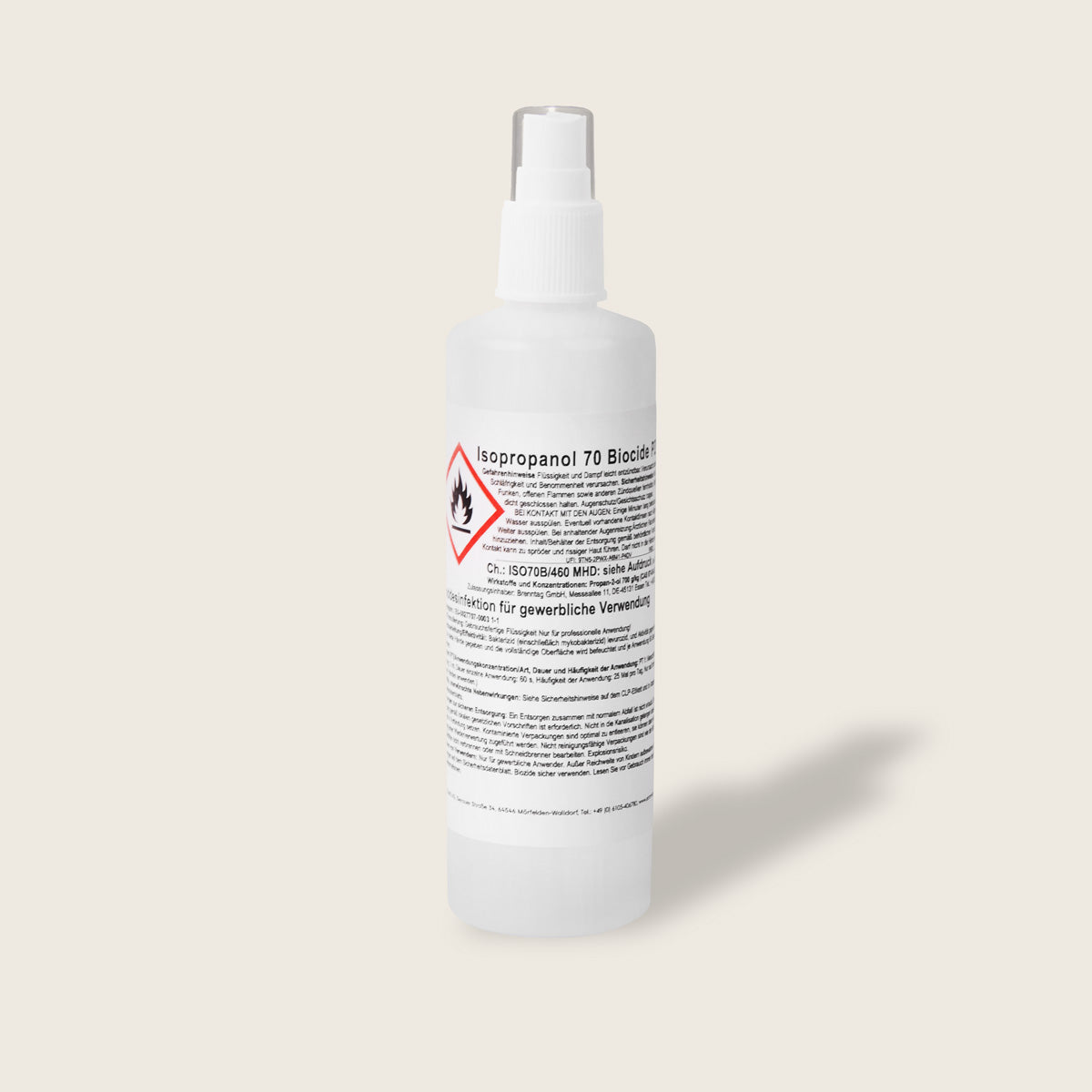 Isopropanol 70 Biocide Haut und Handdesinfektion 250ml