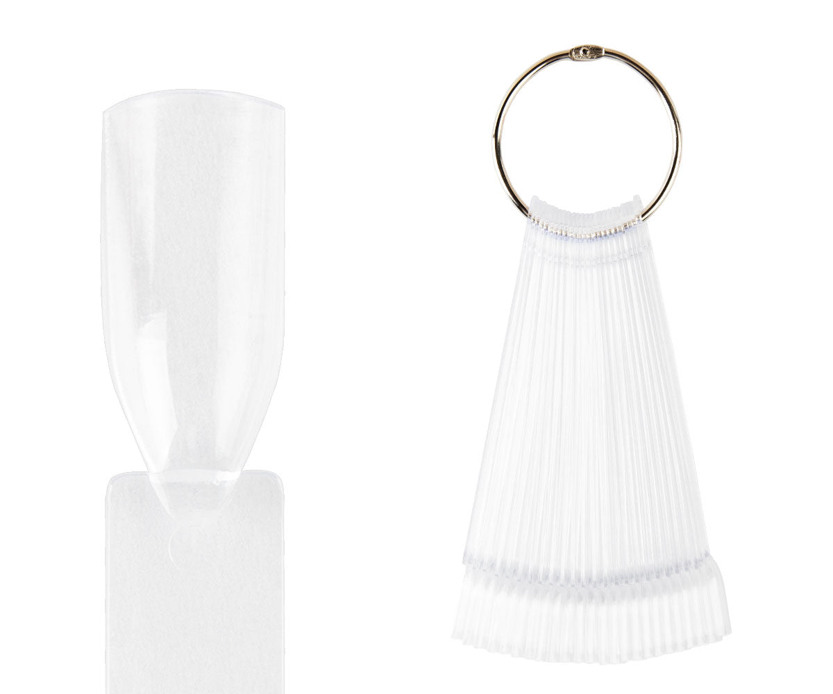 Embouts en acrylique sur la bague 