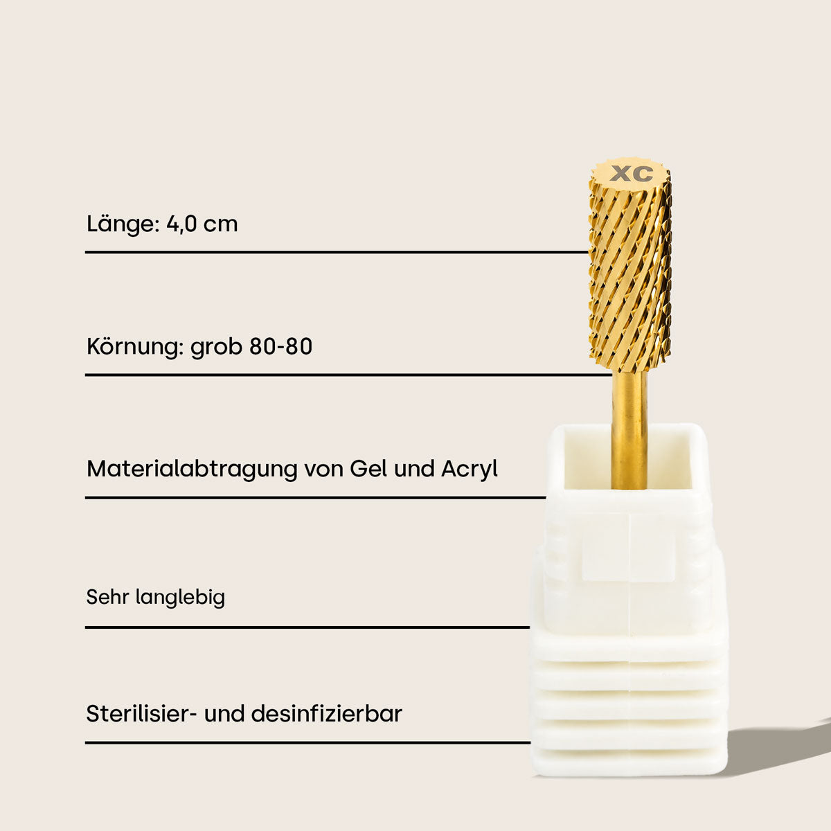 Hartmetall-Bit Zylinder grob