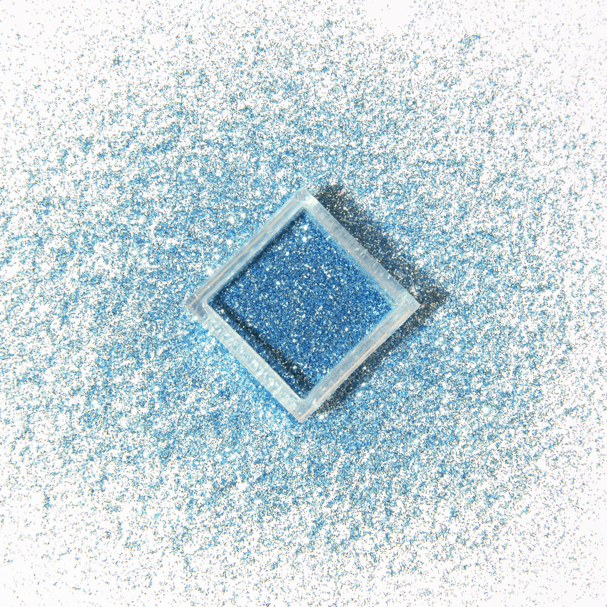 Glitterpuder türkis