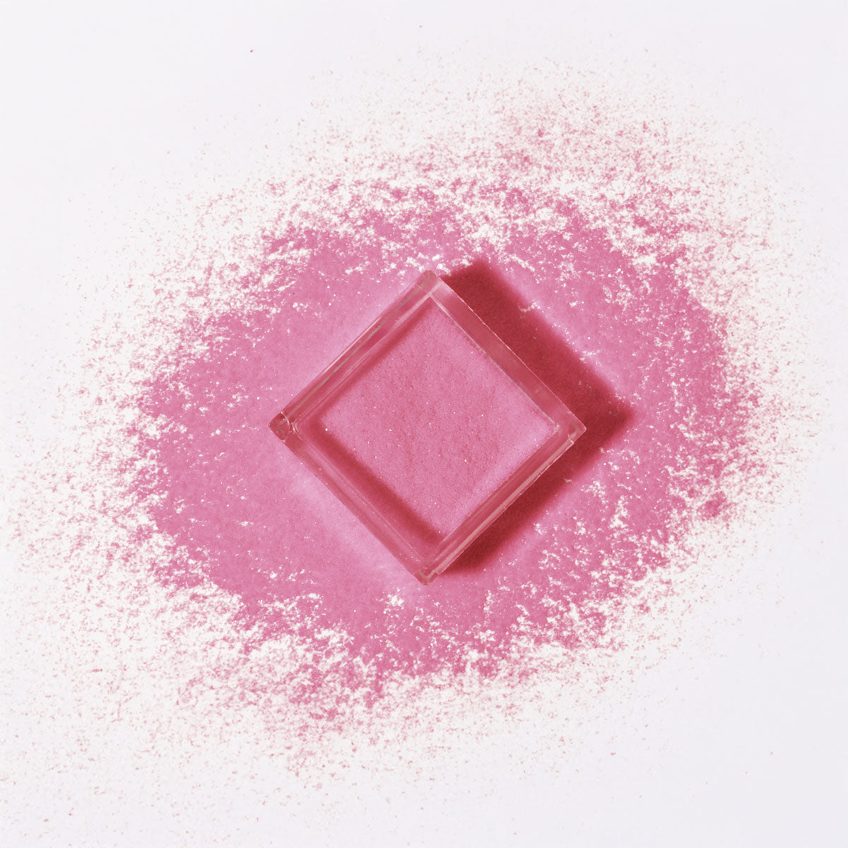 Glitterpuder neon-rot