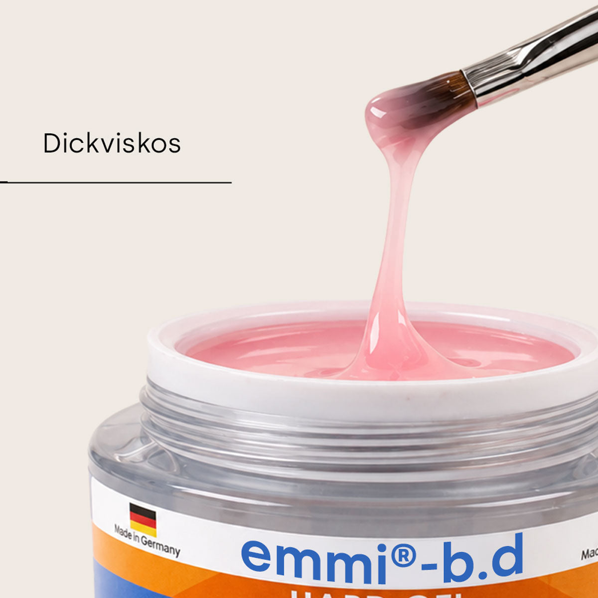 Emmi-b.d. UV/LED Hard Gel Builder Gel Pink
