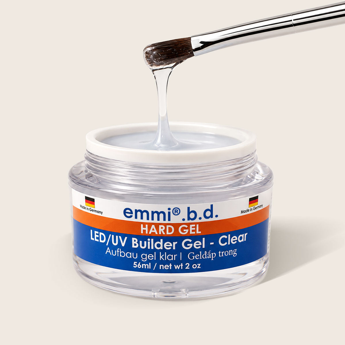 Emmi-b.d. UV/LED Hard Gel Builder Gel Clear