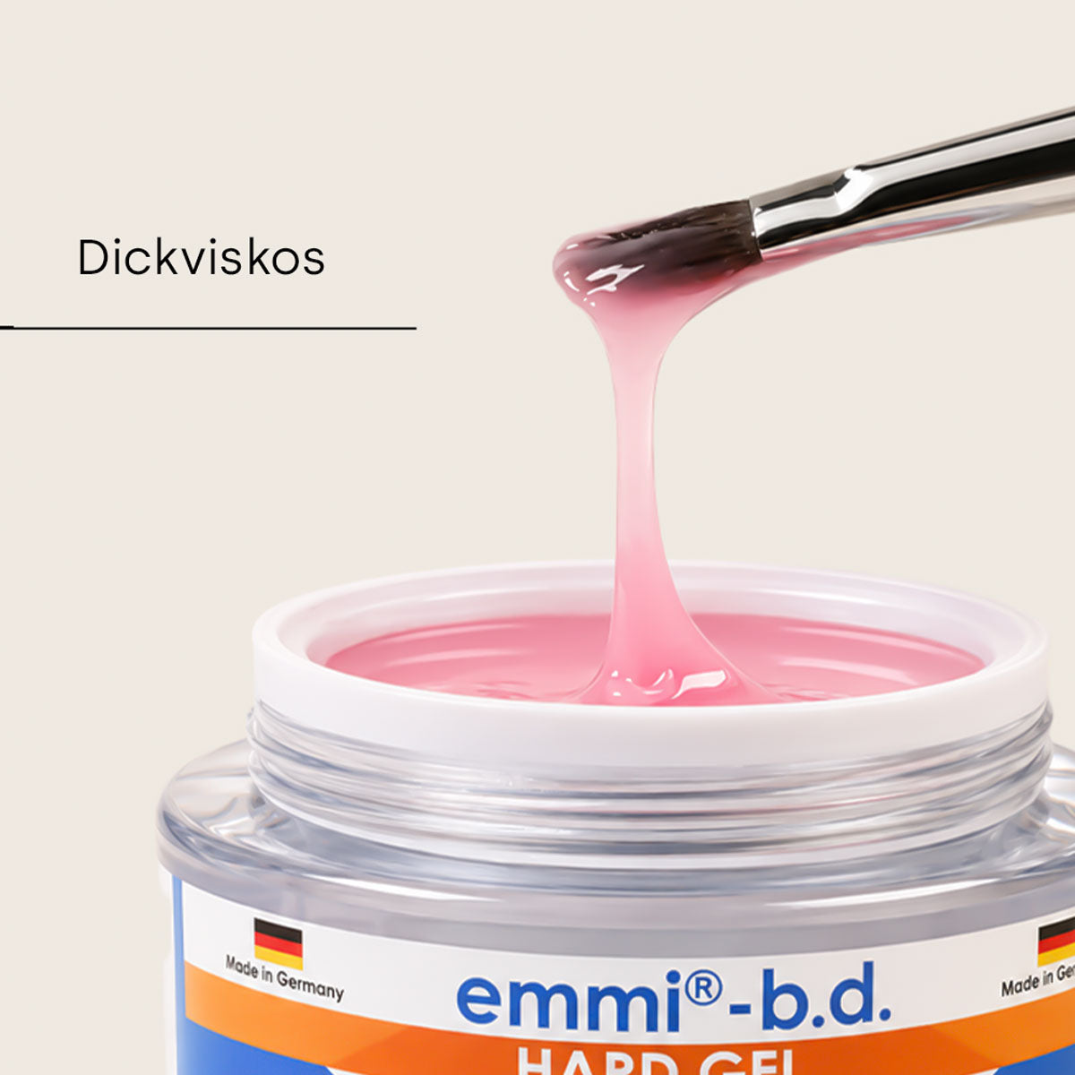 Emmi-b.d. UV/LED Hard Gel French Xtreme Builder Gel