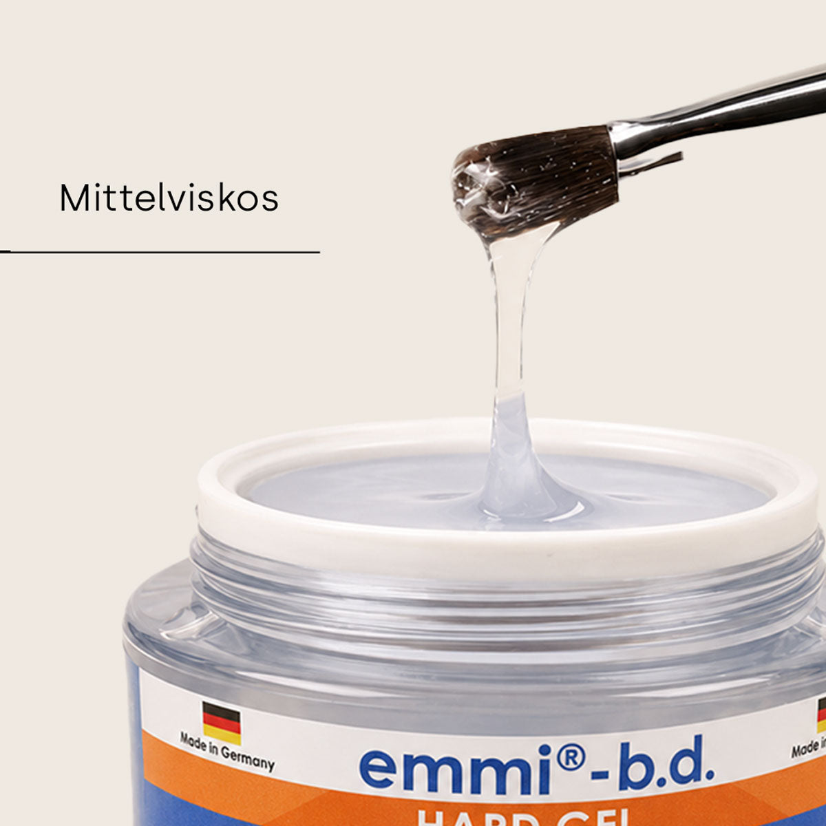 Emmi-b.d. Hard Gel UV/LED Versiegelungsgel Clear 56ml