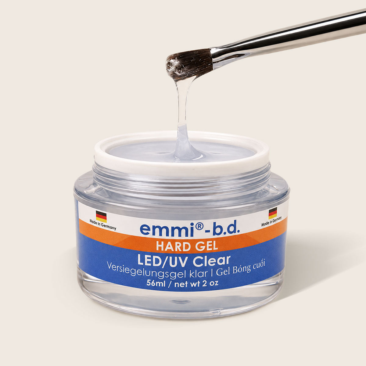 Emmi-b.d. Hard Gel UV/LED Versiegelungsgel Clear 56ml
