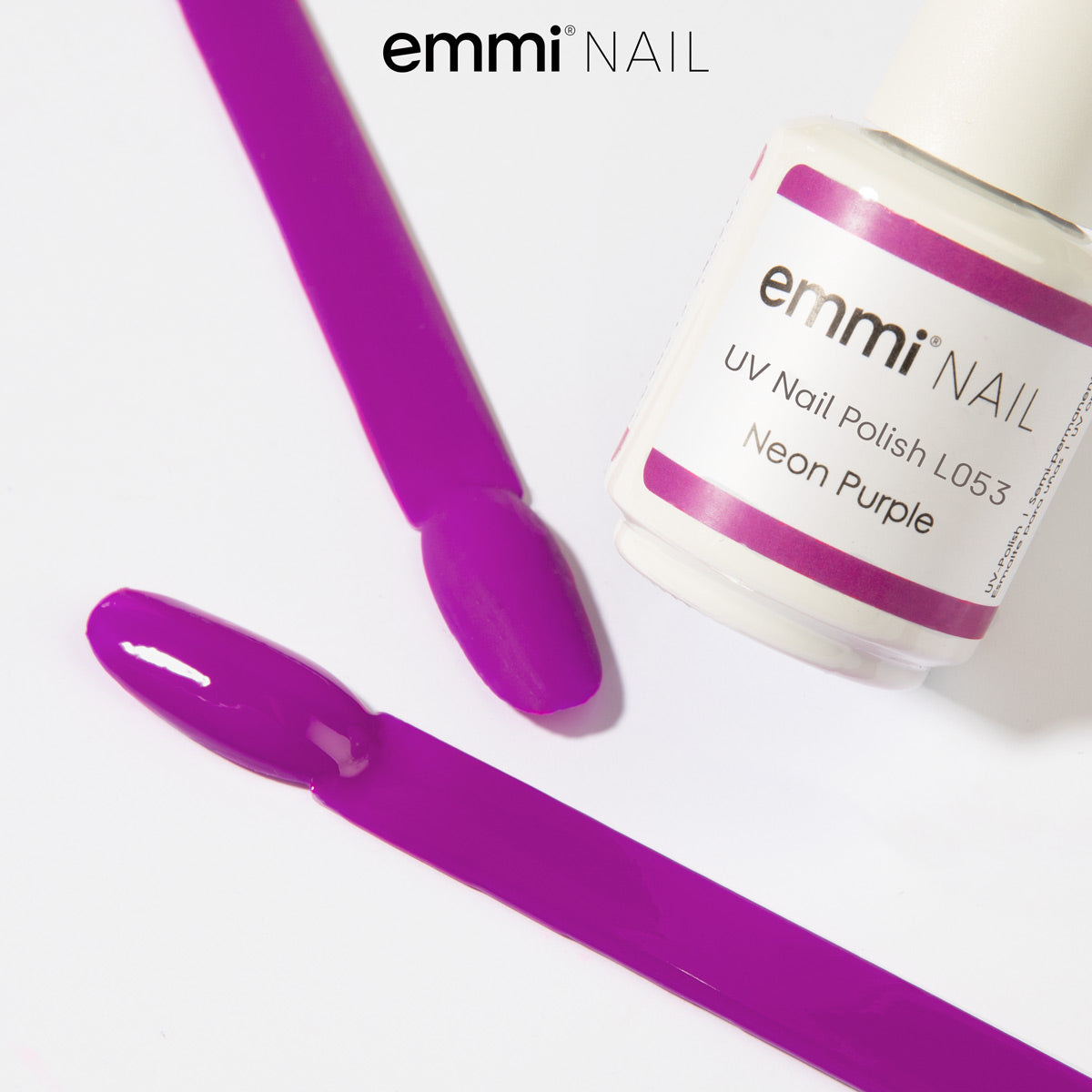 Vernis UV Shellac Violet Néon 15 ml -L053- 