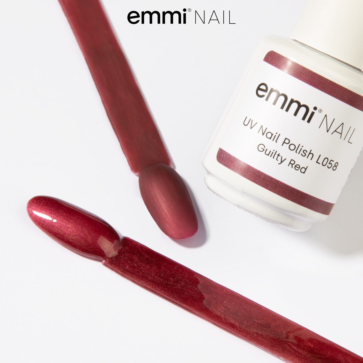 Vernis UV Shellac Guilty Red 15 ml -L058- 